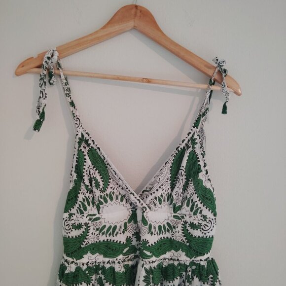 Blue Plate Cotton Dress size M - Picture 5 of 5